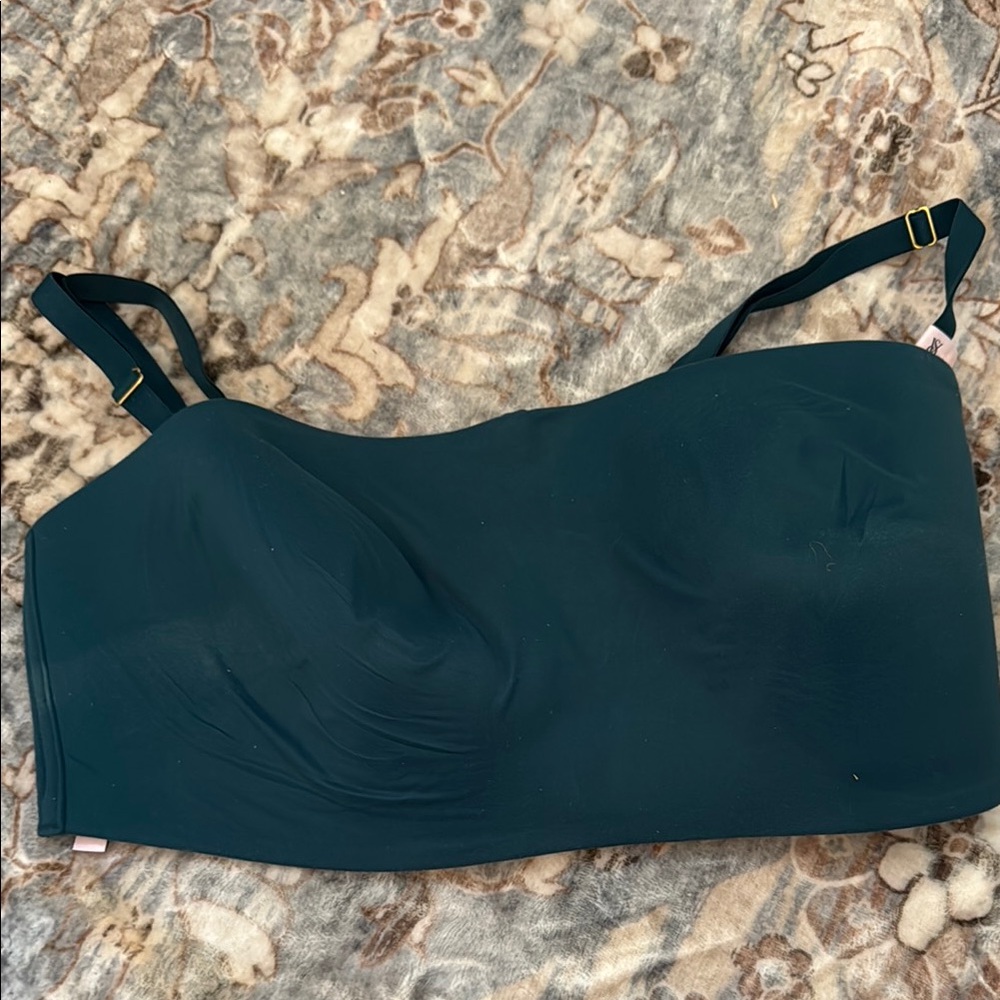 Victoria's Secret Teal Strapless Bra